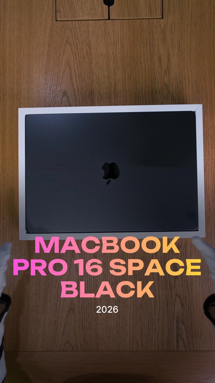 Apple MacBook Pro 16 (2026) Space Black