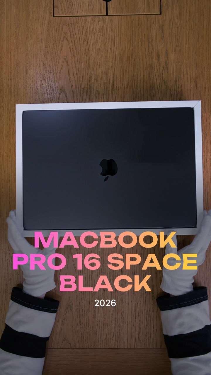 Apple MacBook Pro 16 (2026) Space Black