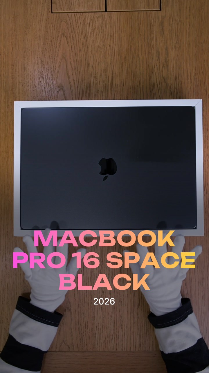 Apple MacBook Pro 16 (2026) Space Black
