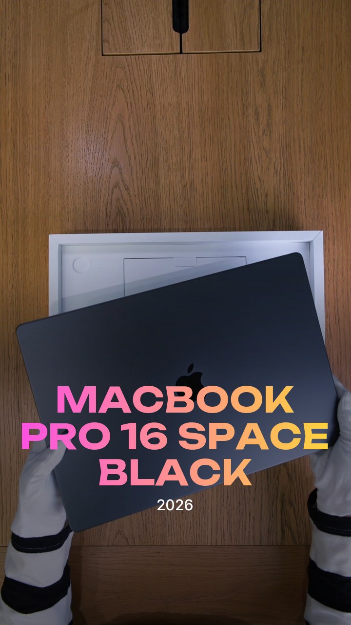 Apple MacBook Pro 16 (2026) Space Black