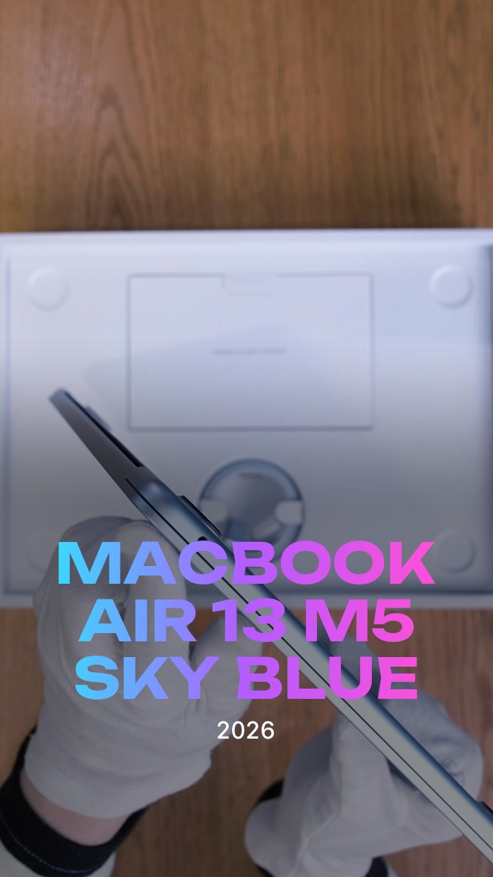 Apple MacBook Air 13 (2026) M5 Sky Blue