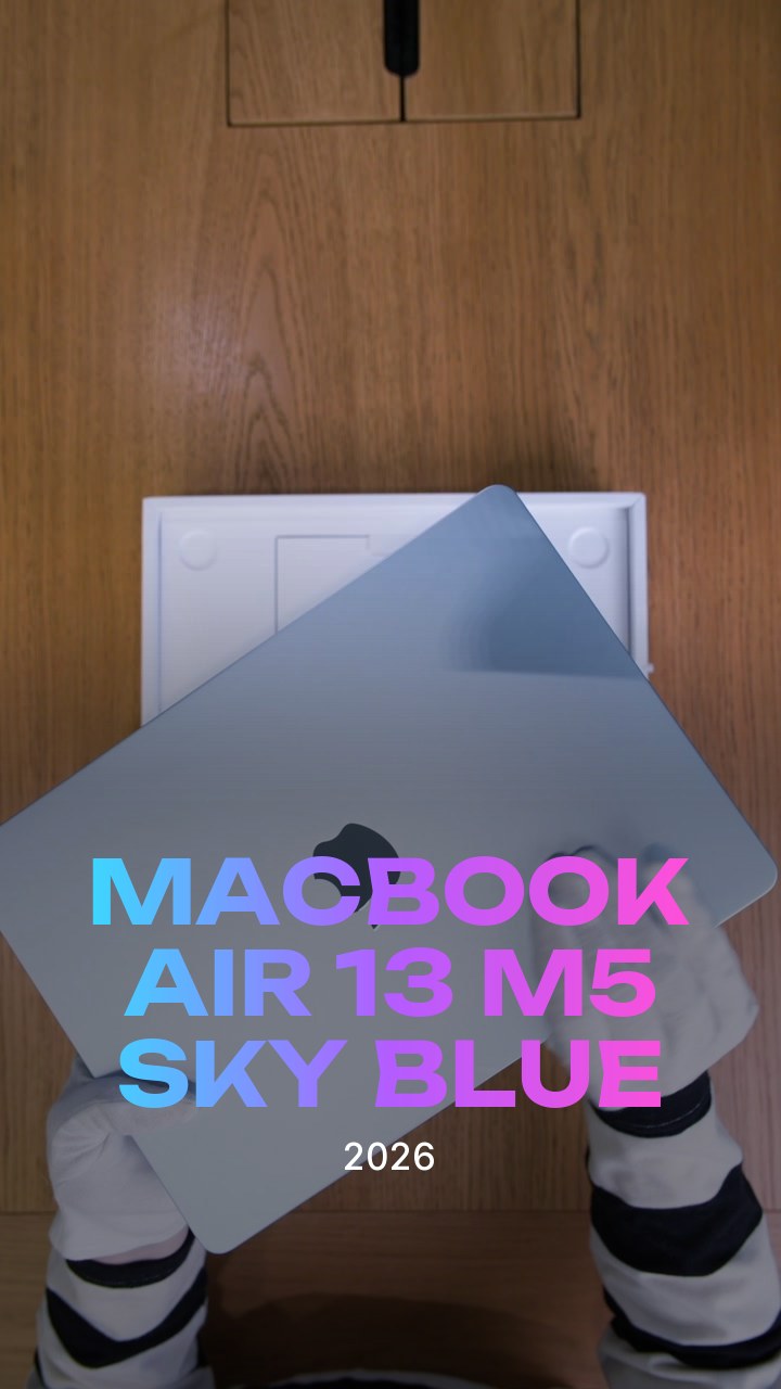 Apple MacBook Air 13 (2026) M5 Sky Blue