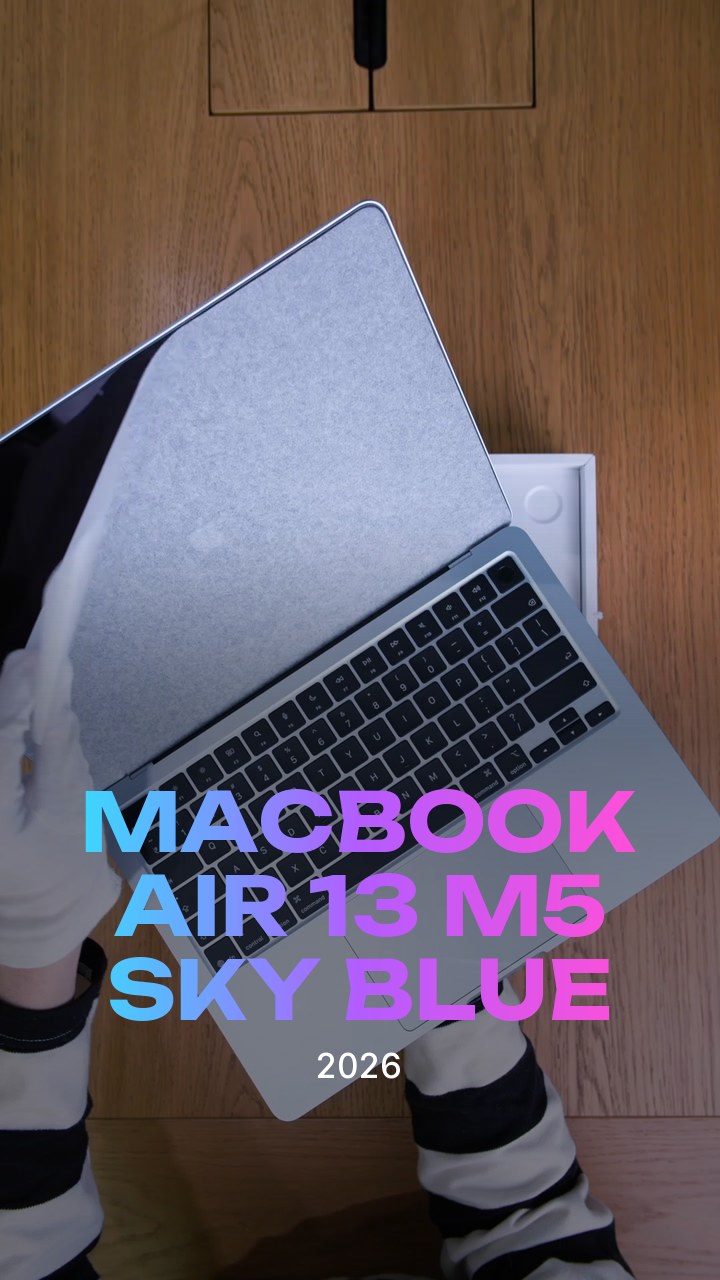 Apple MacBook Air 13 (2026) M5 Sky Blue