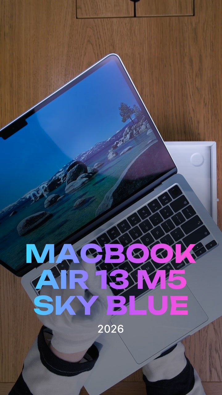 Apple MacBook Air 13 (2026) M5 Sky Blue