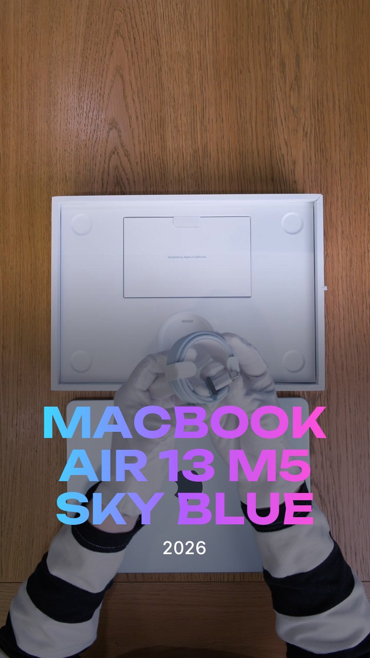 Apple MacBook Air 13 (2026) M5 Sky Blue