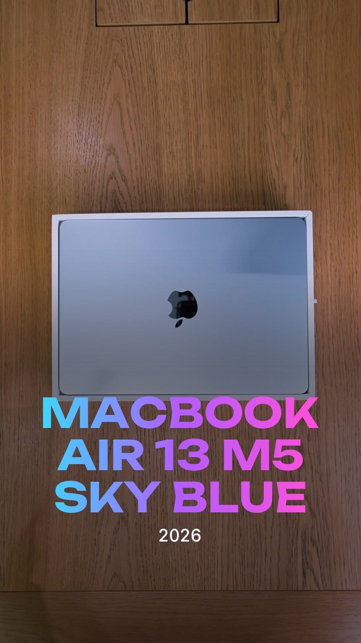 Apple MacBook Air 13 (2026) M5 Sky Blue