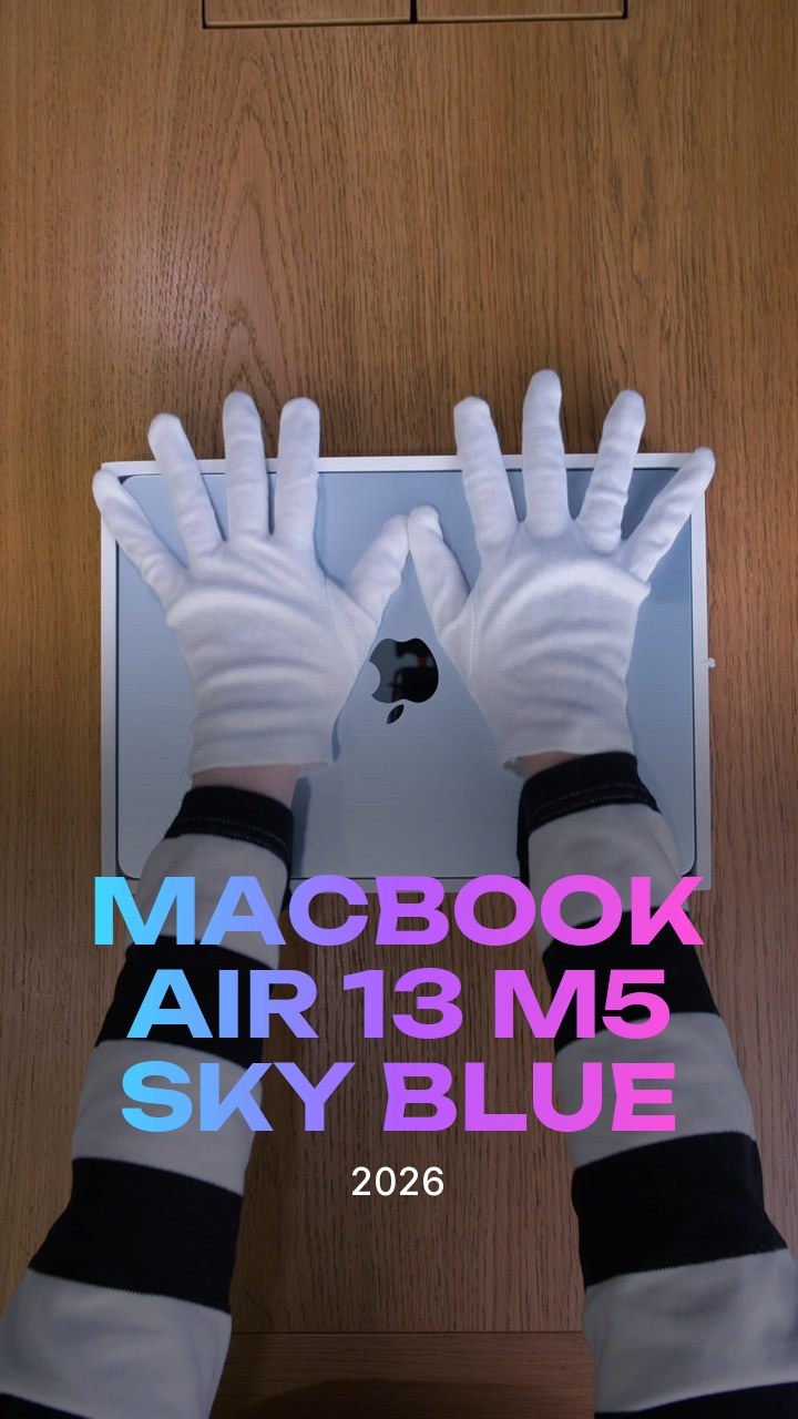 Apple MacBook Air 13 (2026) M5 Sky Blue