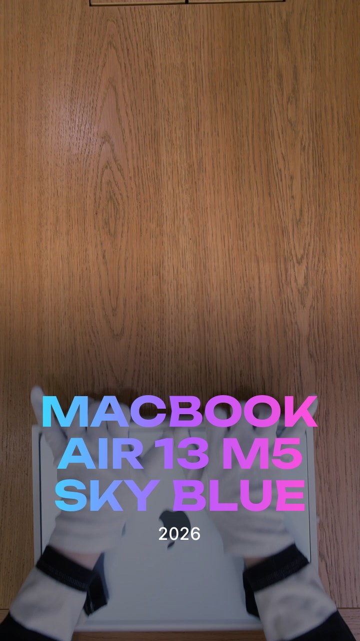 Apple MacBook Air 13 (2026) M5 Sky Blue