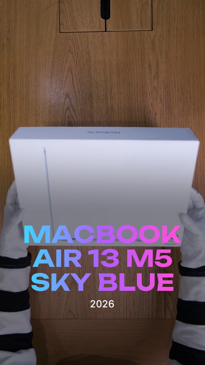 Apple MacBook Air 13 (2026) M5 Sky Blue