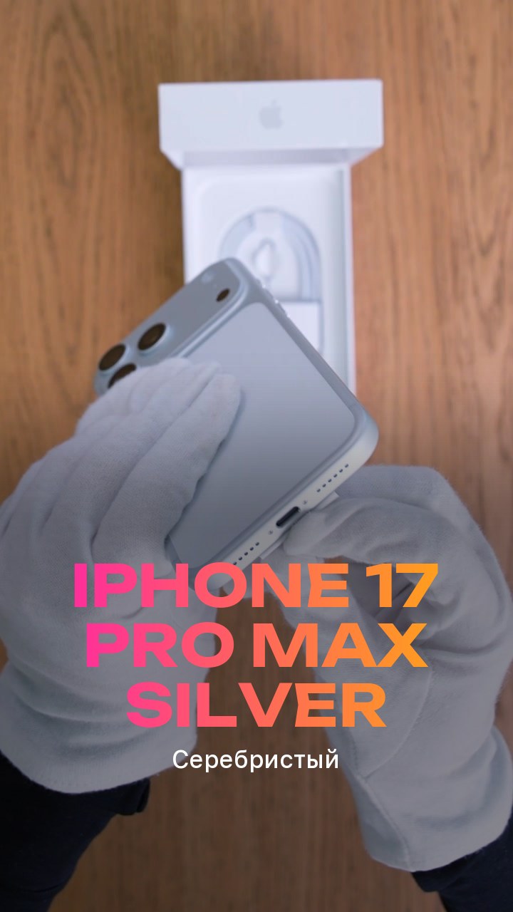 Apple iPhone 17 Pro Max Silver (Серебристый)