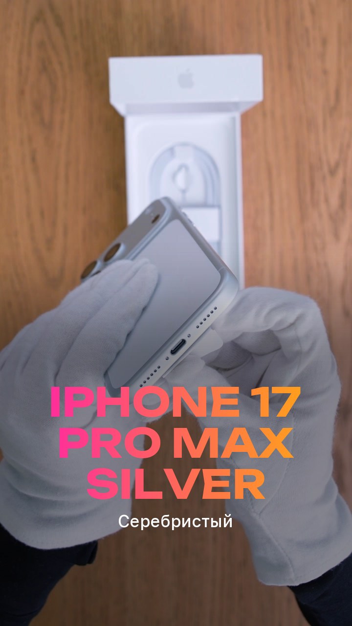 Apple iPhone 17 Pro Max Silver (Серебристый)