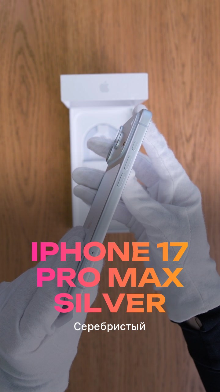 Apple iPhone 17 Pro Max Silver (Серебристый)