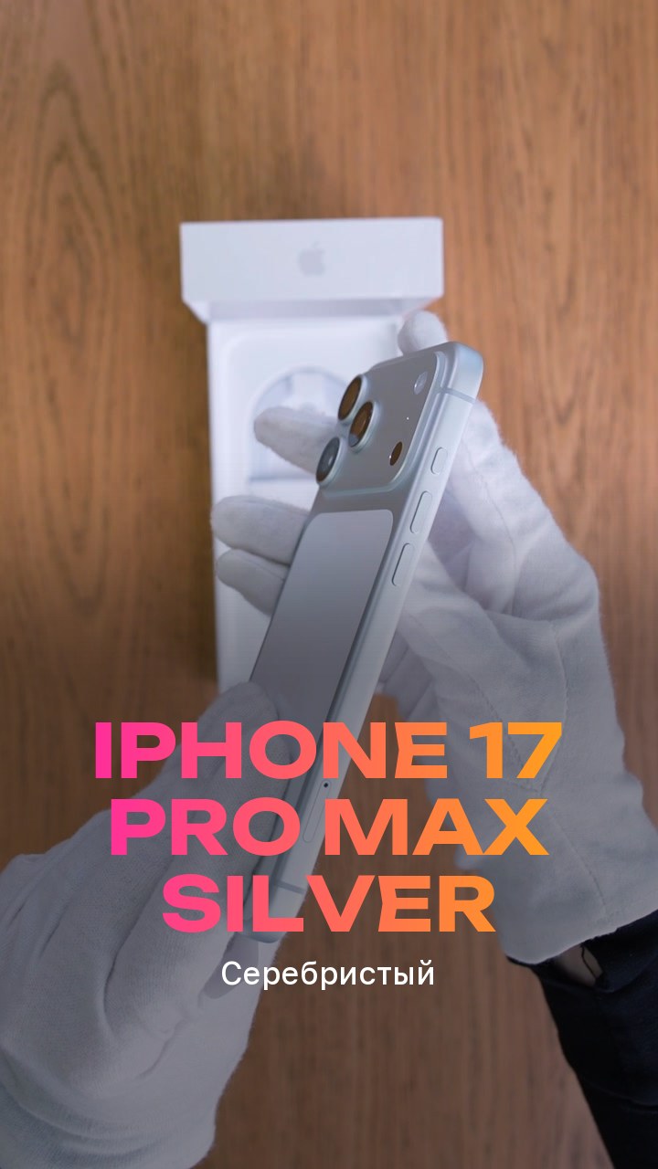 Apple iPhone 17 Pro Max Silver (Серебристый)
