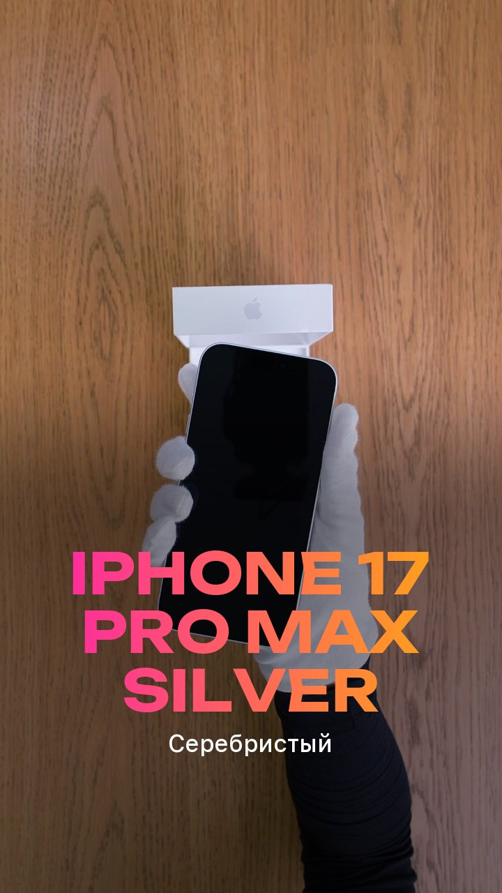 Apple iPhone 17 Pro Max Silver (Серебристый)