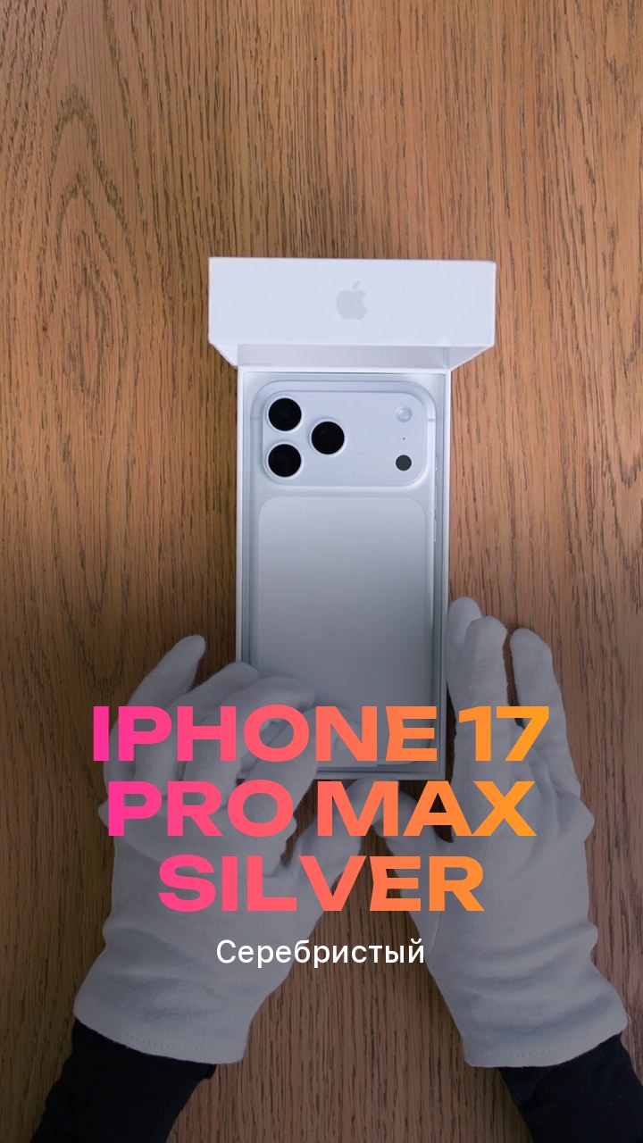 Apple iPhone 17 Pro Max Silver (Серебристый)