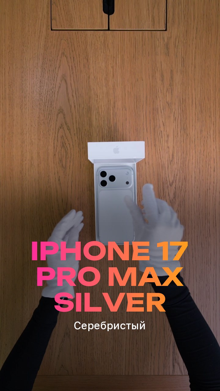 Apple iPhone 17 Pro Max Silver (Серебристый)