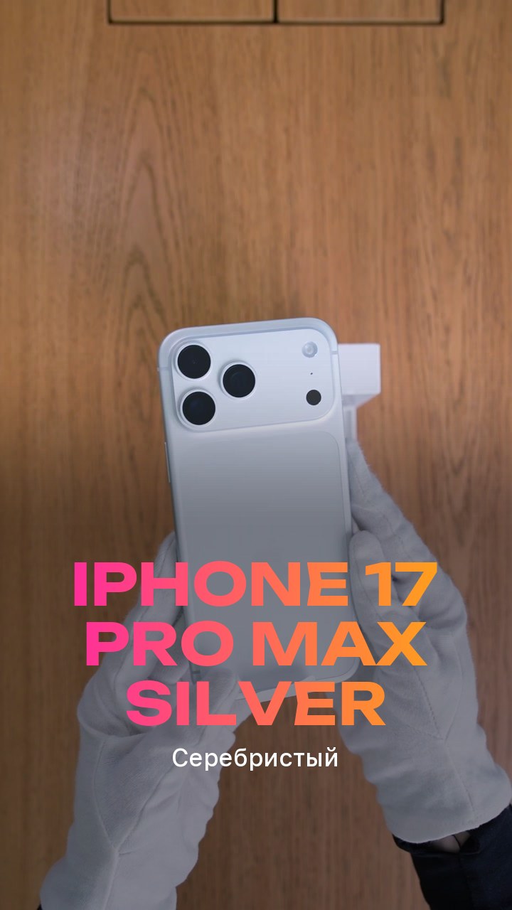 Apple iPhone 17 Pro Max Silver (Серебристый)