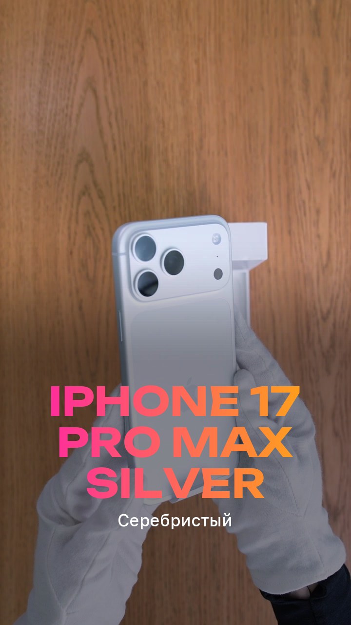 Apple iPhone 17 Pro Max Silver (Серебристый)