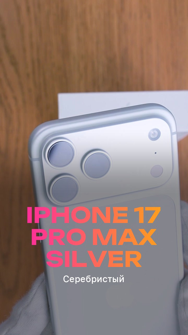 Apple iPhone 17 Pro Max Silver (Серебристый)