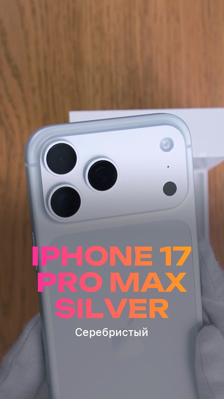 Apple iPhone 17 Pro Max Silver (Серебристый)