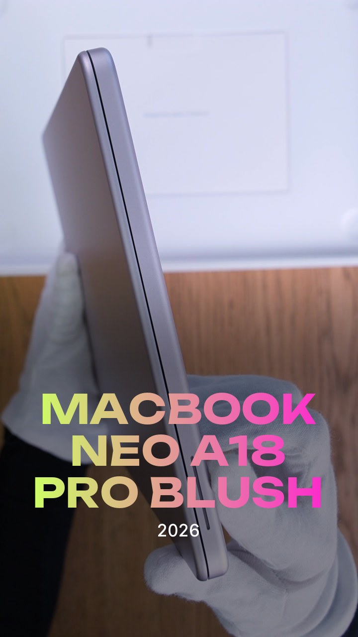 Apple MacBook Neo (2026) A18 Pro (6CPU/5GPU/8GB/512GB) Blush (MHFJ4)