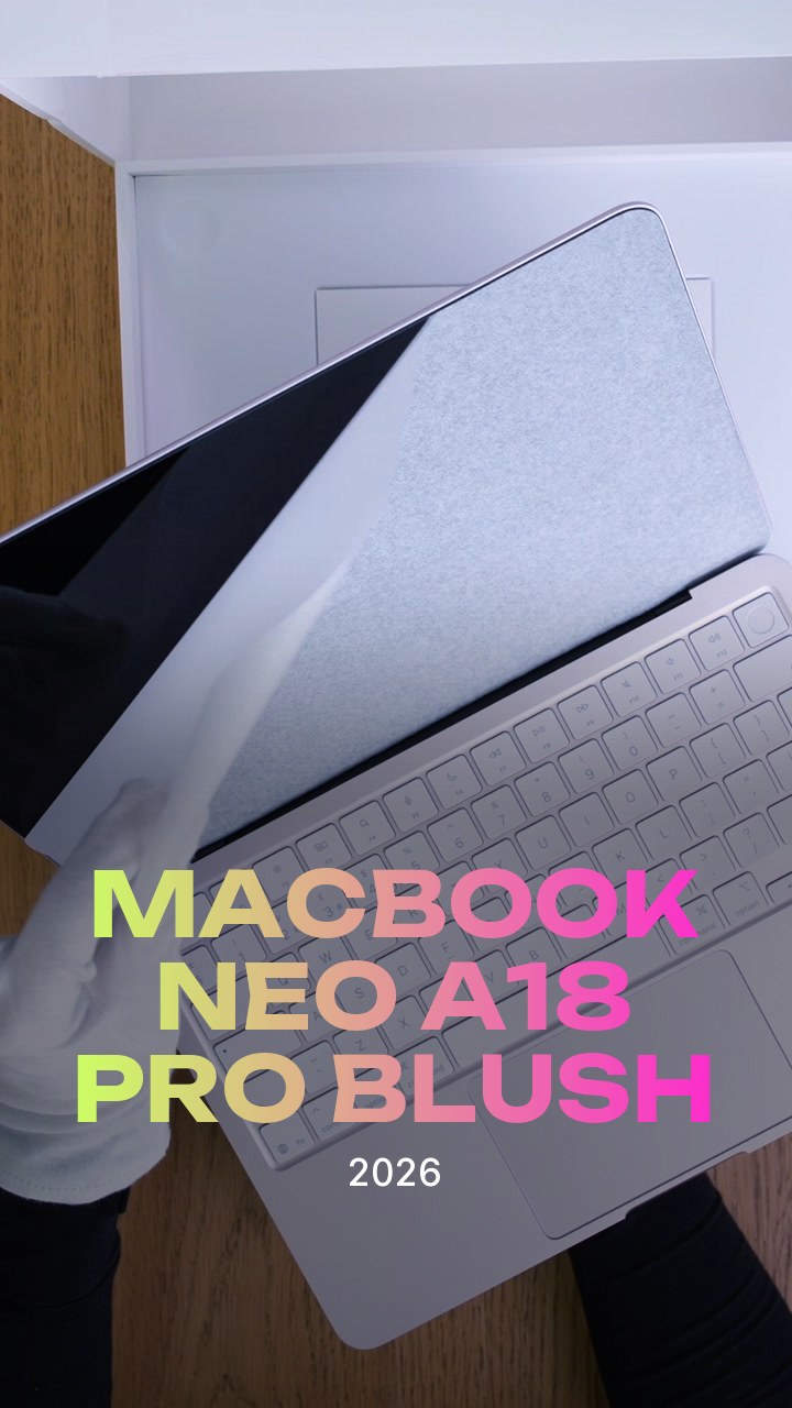 Apple MacBook Neo (2026) A18 Pro (6CPU/5GPU/8GB/512GB) Blush (MHFJ4)