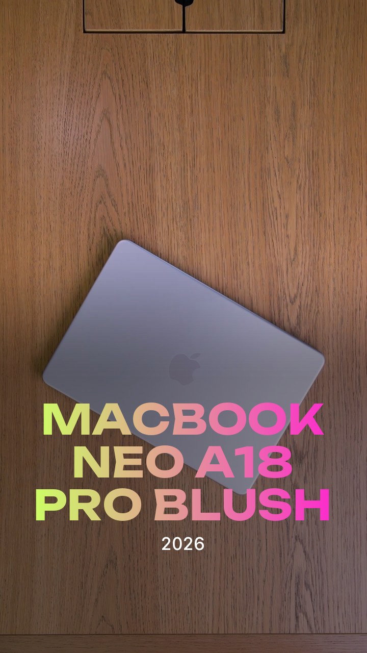 Apple MacBook Neo (2026) A18 Pro (6CPU/5GPU/8GB/512GB) Blush (MHFJ4)