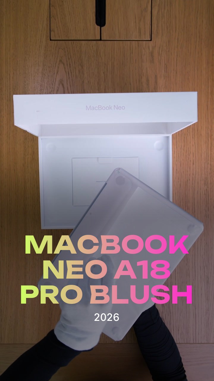 Apple MacBook Neo (2026) A18 Pro (6CPU/5GPU/8GB/512GB) Blush (MHFJ4)