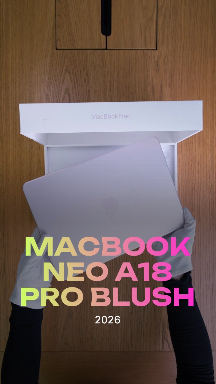 Apple MacBook Neo (2026) A18 Pro (6CPU/5GPU/8GB/512GB) Blush (MHFJ4)
