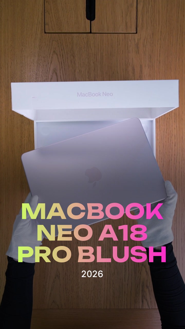 Apple MacBook Neo (2026) A18 Pro (6CPU/5GPU/8GB/512GB) Blush (MHFJ4)