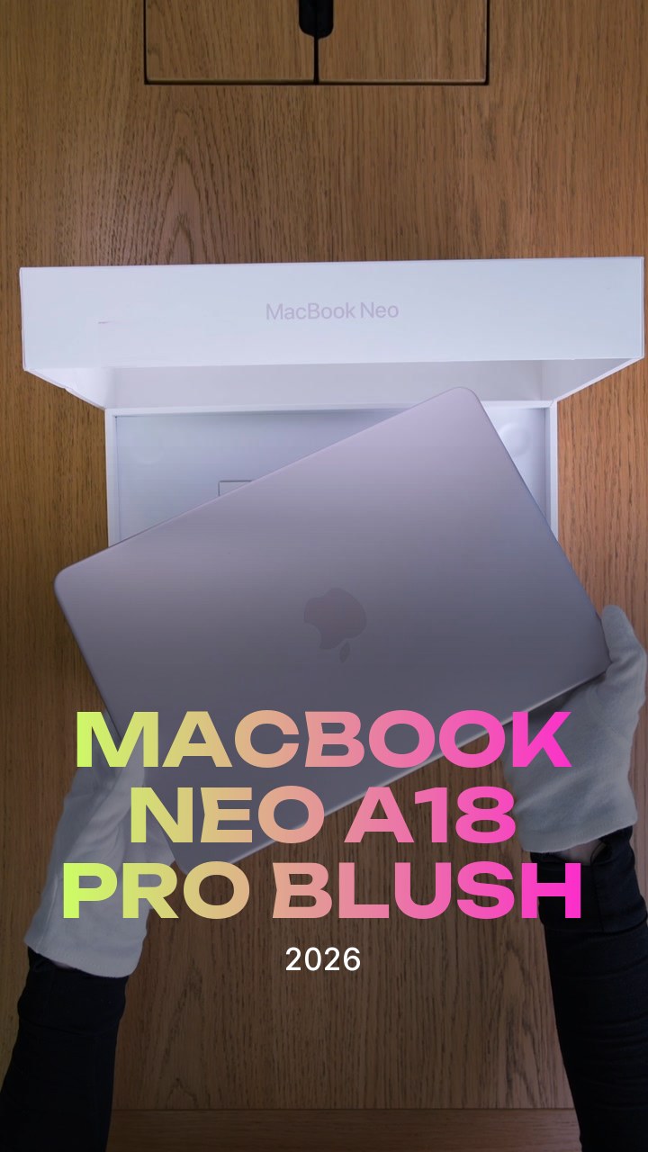 Apple MacBook Neo (2026) A18 Pro (6CPU/5GPU/8GB/512GB) Blush (MHFJ4)