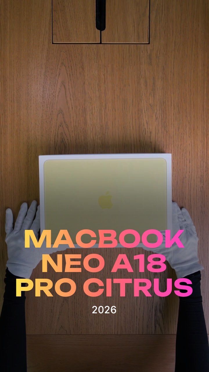 Apple MacBook Neo (2026) A18 Pro (6CPU/5GPU/8GB/512GB) Citrus (MHFE4)