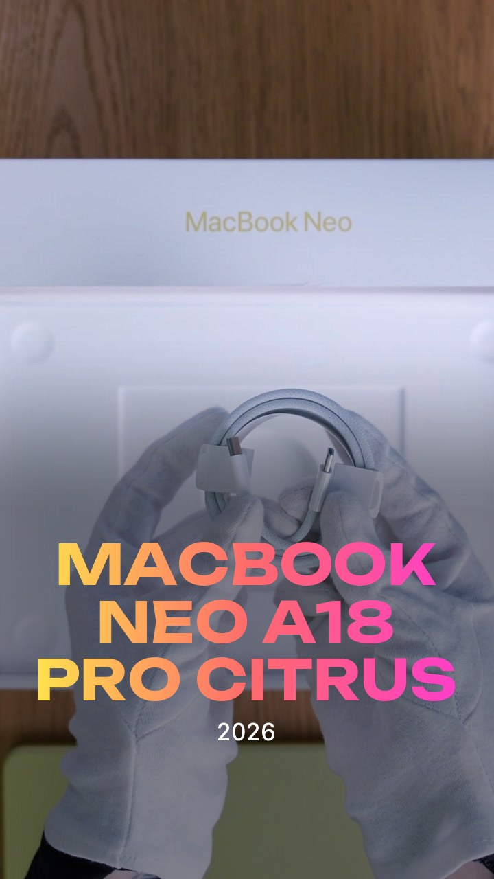 Apple MacBook Neo (2026) A18 Pro (6CPU/5GPU/8GB/512GB) Citrus (MHFE4)
