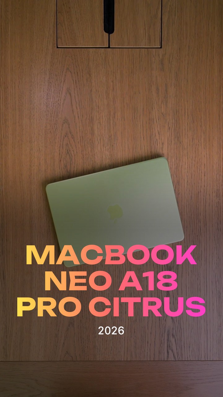 Apple MacBook Neo (2026) A18 Pro (6CPU/5GPU/8GB/512GB) Citrus (MHFE4)