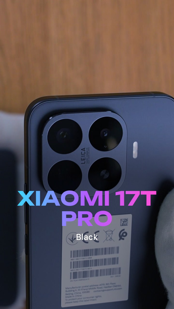 Смартфон Xiaomi 17T Pro (Black) Dual Nano-sim + eSim