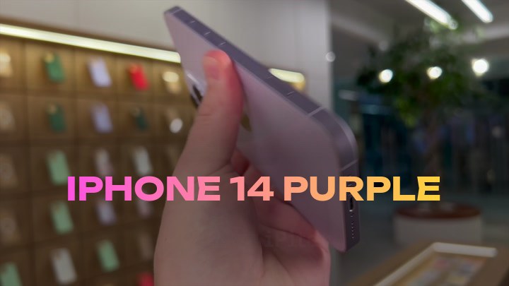 iPhone 14 Purple
