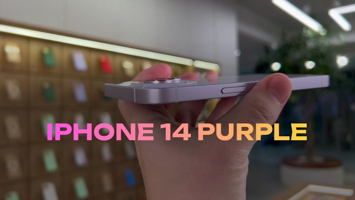 iPhone 14 Purple