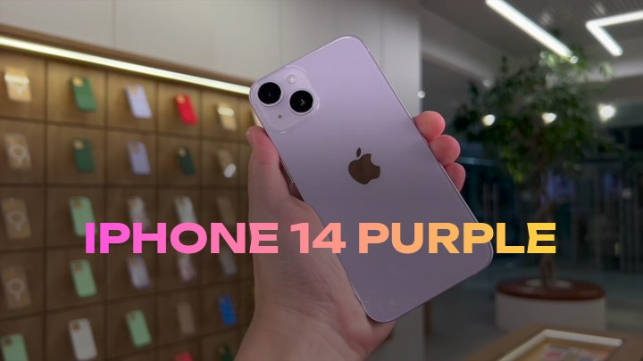 iPhone 14 Purple