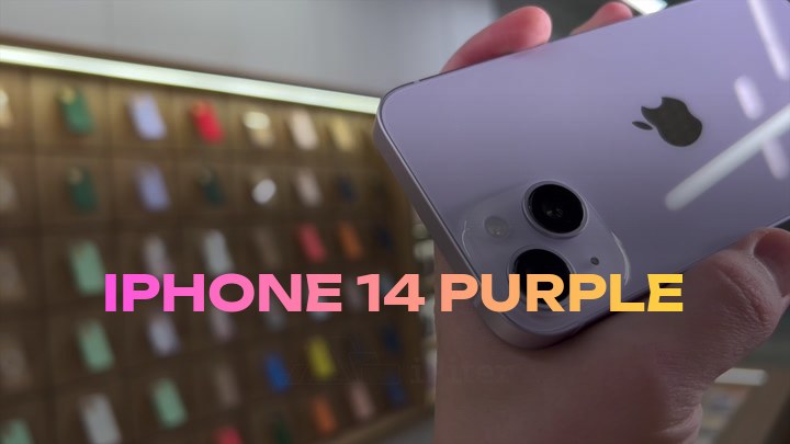 iPhone 14 Purple