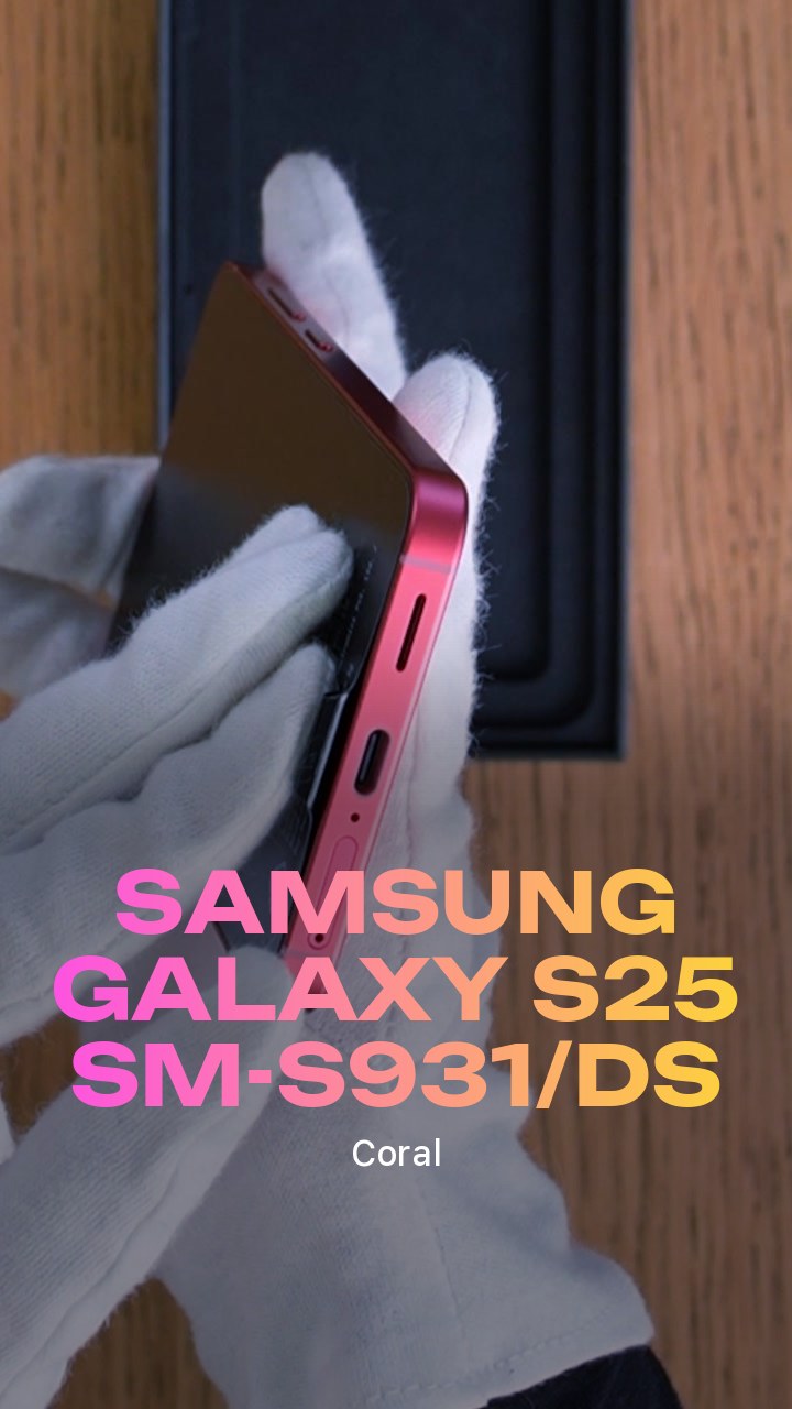 Смартфон Samsung Galaxy S25 5G (Coral) SM-S931/DS