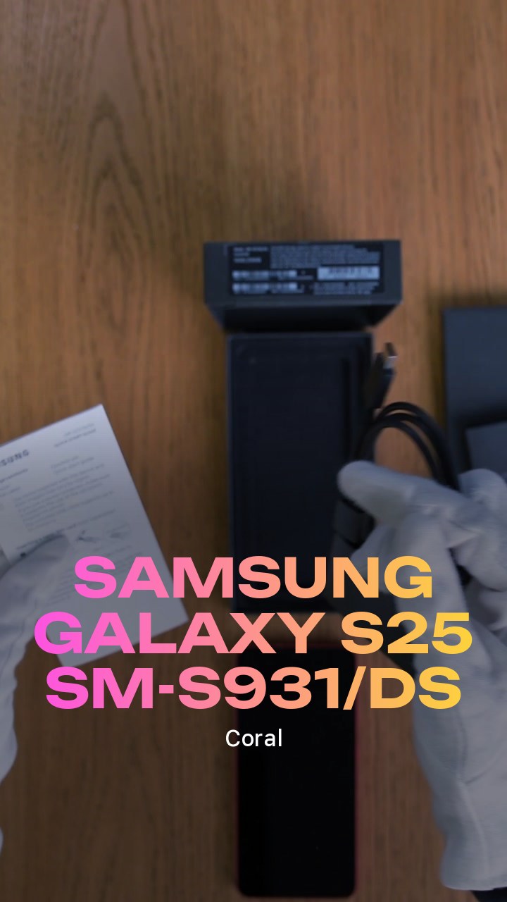 Смартфон Samsung Galaxy S25 5G (Coral) SM-S931/DS