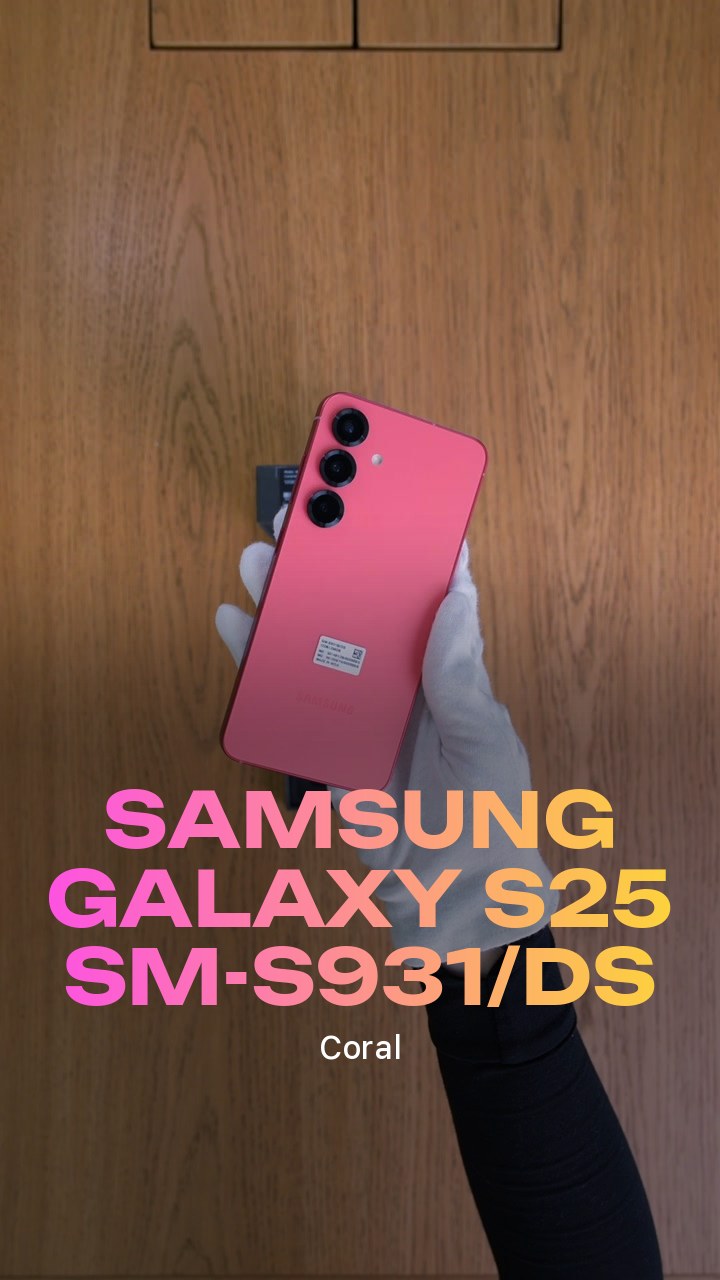 Смартфон Samsung Galaxy S25 5G (Coral) SM-S931/DS