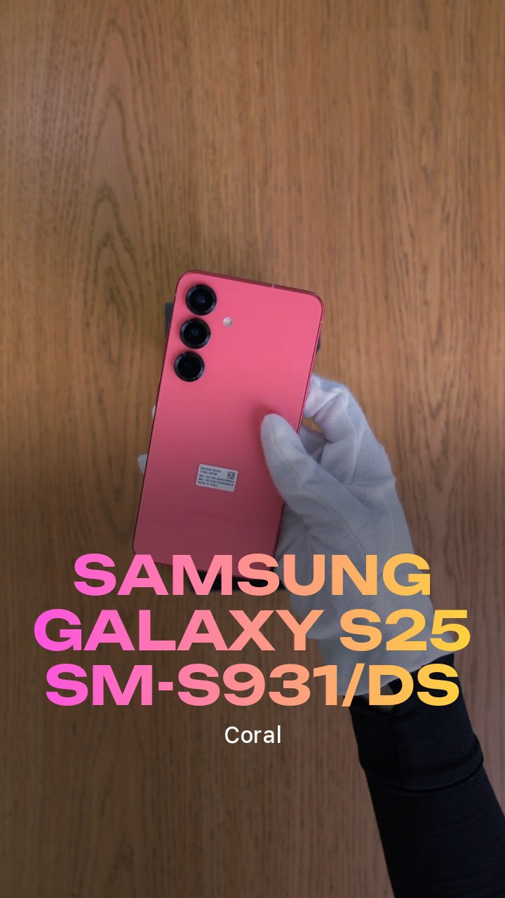 Смартфон Samsung Galaxy S25 5G (Coral) SM-S931/DS