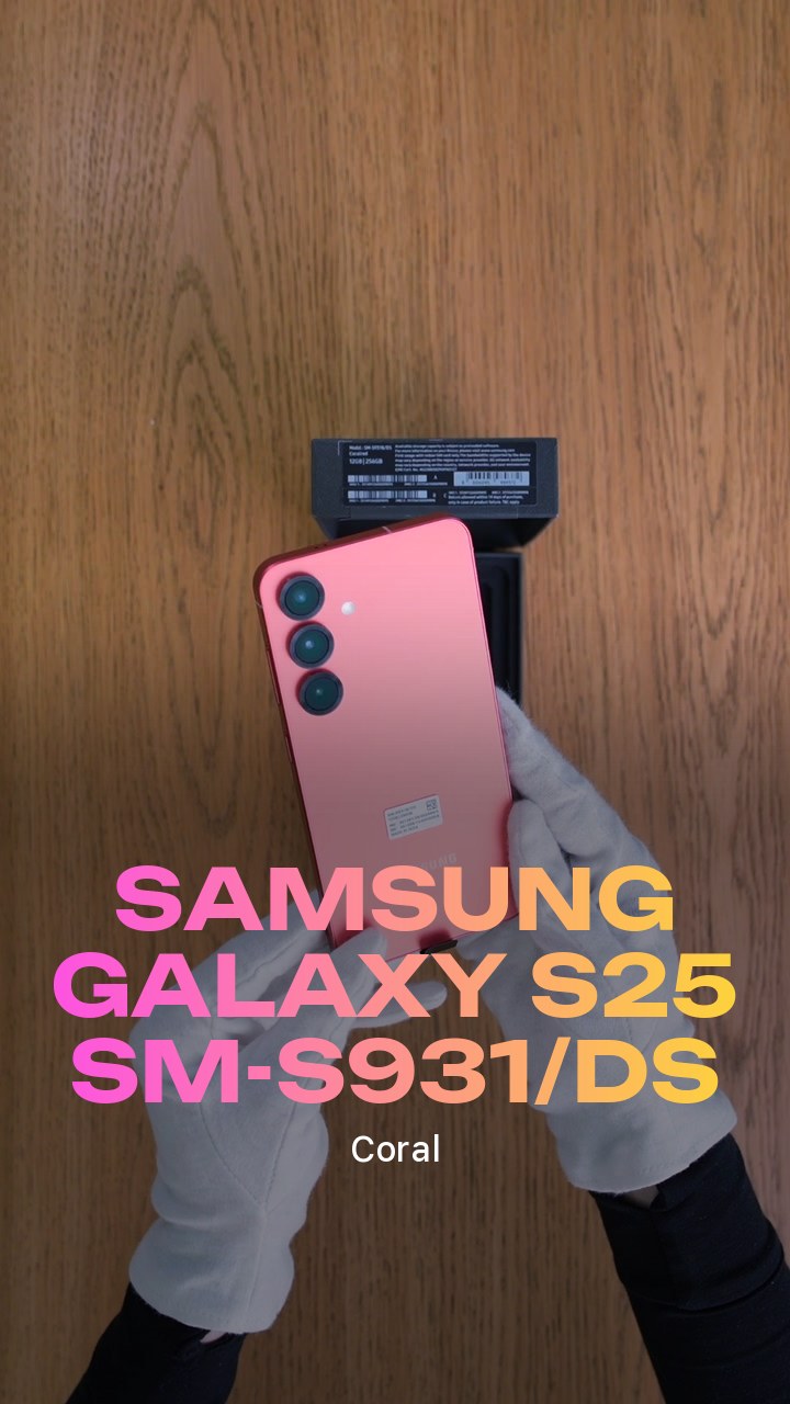Смартфон Samsung Galaxy S25 5G (Coral) SM-S931/DS