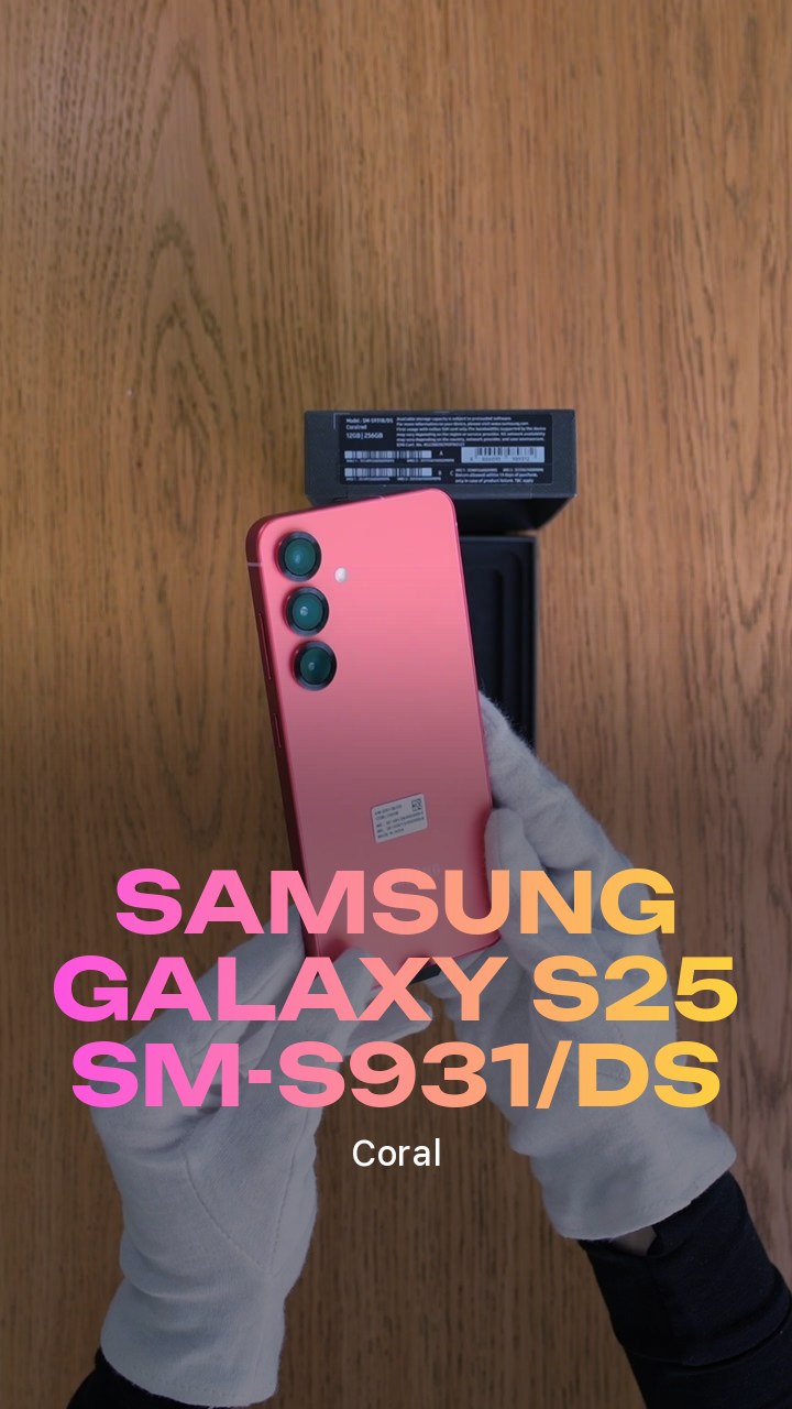 Смартфон Samsung Galaxy S25 5G (Coral) SM-S931/DS