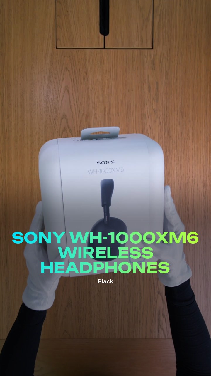 Sony WH-1000XM6 Wireless Headphones (Black)