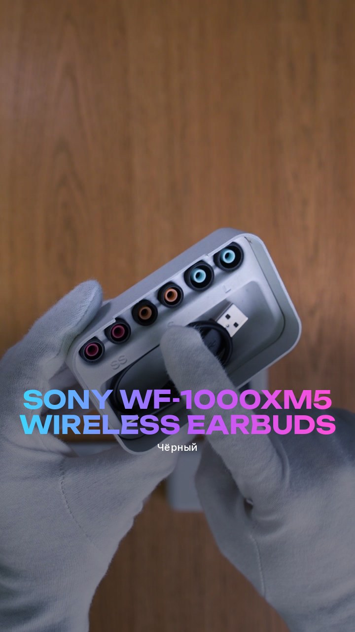 Sony WF-1000XM5 Wireless Earbuds (Чёрный)
