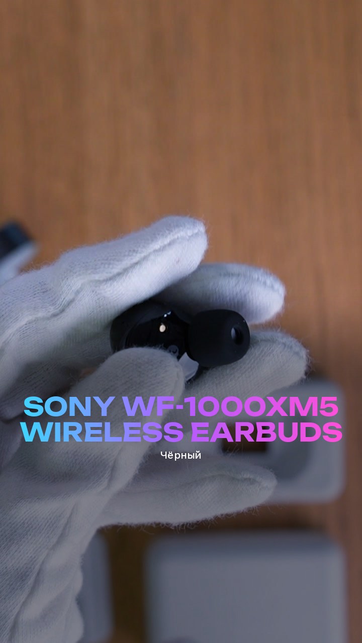 Sony WF-1000XM5 Wireless Earbuds (Чёрный)