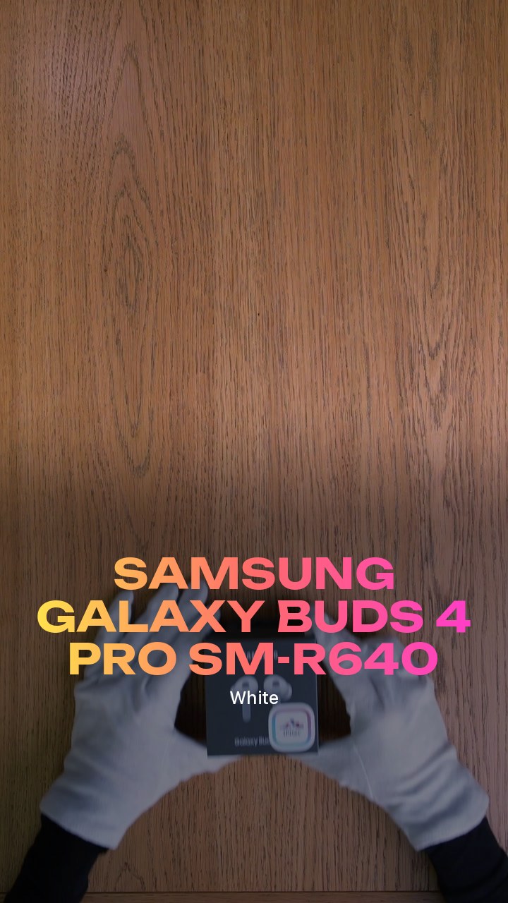 Samsung Galaxy Buds 4 Pro (White) SM-R640