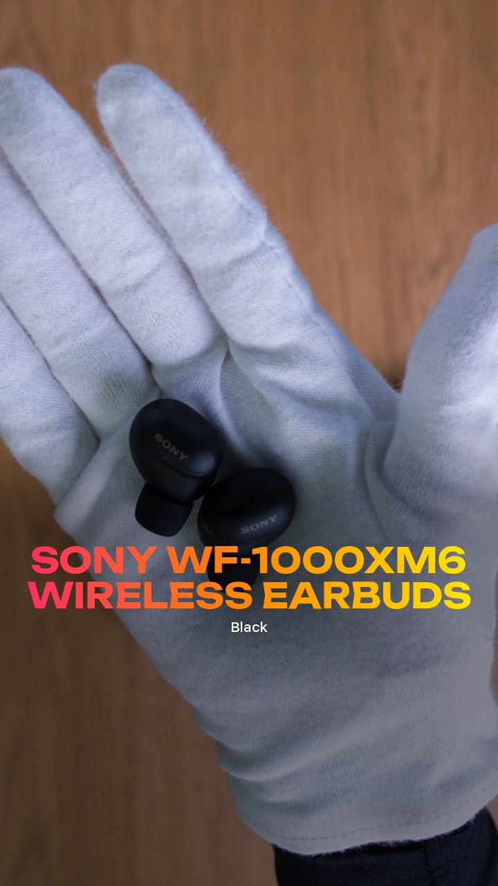 Sony WF-1000XM6 Wireless Earbuds (Black)